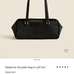 J. Crew - Delphine Shoulder Bag in Calf Hair